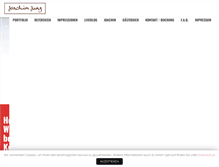 Tablet Screenshot of joachim-jung.com